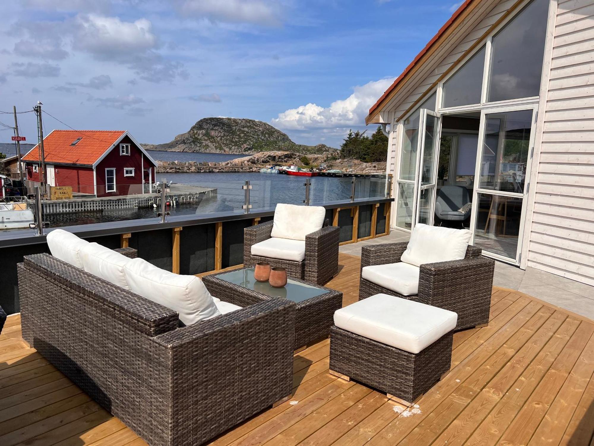 Korshamn Rorbuer Apartment Лингдал Екстериор снимка