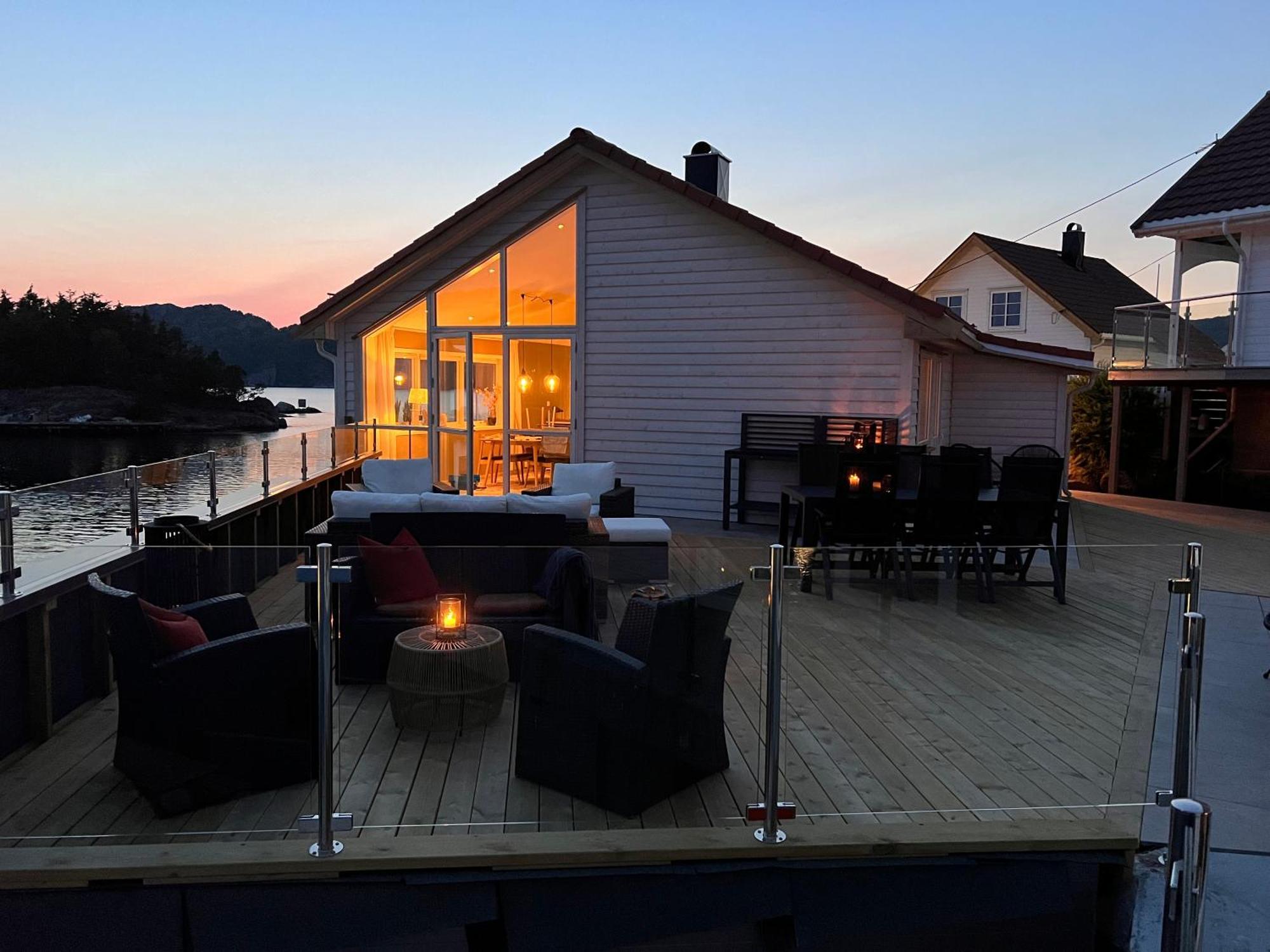 Korshamn Rorbuer Apartment Лингдал Екстериор снимка